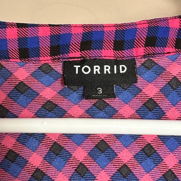 098 Torrid Blouse 3X - Picture 3 of 4